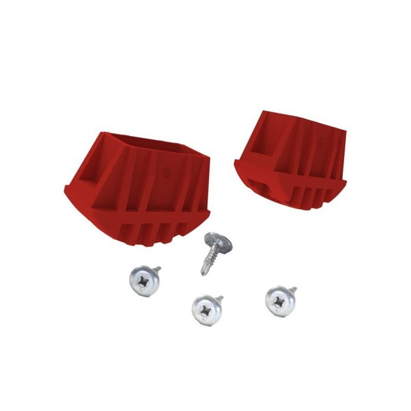 Accessoires d'échelles sabot enveloppant pour marchepied masterpro 1 blister(s) de 2 pièce(s) - tubesca-comabi
