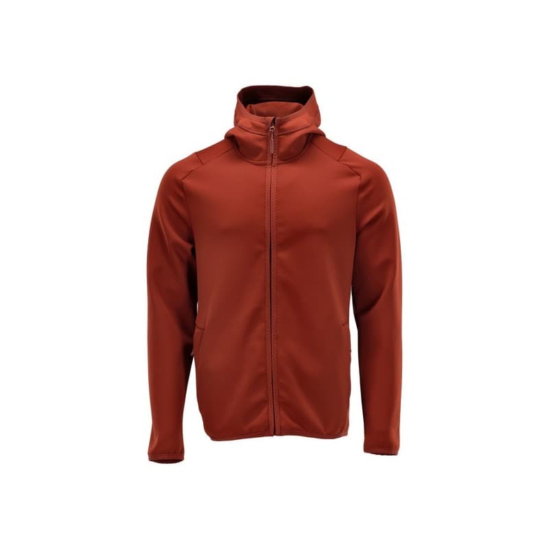 Veste zippée déperlante customized softshell 300 - 400 g entre 1 et 3 rouge 4xl 1 pièce(s) élasthanne , polyester recyclé veste customized zippée roug