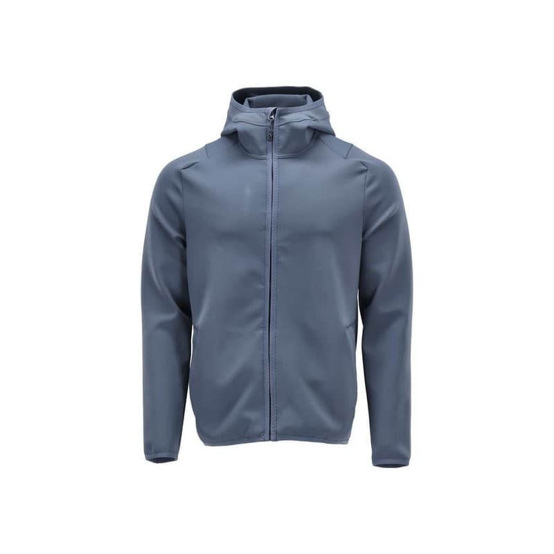 Veste zippée déperlante customized s softshell 300 - 400 g entre 1 et 3 bleu 1 pièce(s) élasthanne , polyester recyclé veste customized zippée bleu ac