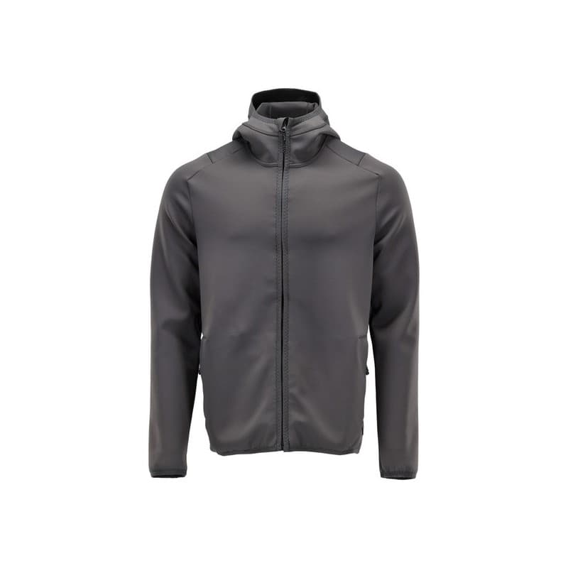 Veste zippée déperlante customized l gris softshell 300 - 400 g entre 1 et 3 1 pièce(s) élasthanne , polyester recyclé veste customized zippée anthrac