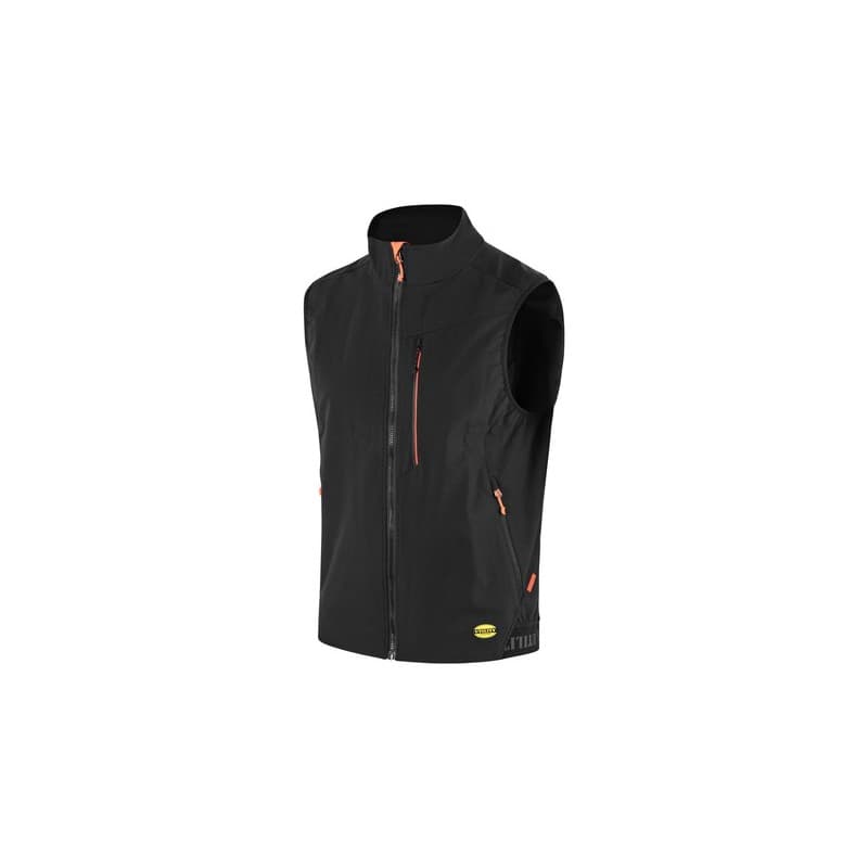 Gilet sans manches shadow gilet m noir entre 1 et 3 400 - 500 g 1 pièce(s) polyamide / élasthanne , nylon gilet sans manches shadow noir tm - diadora