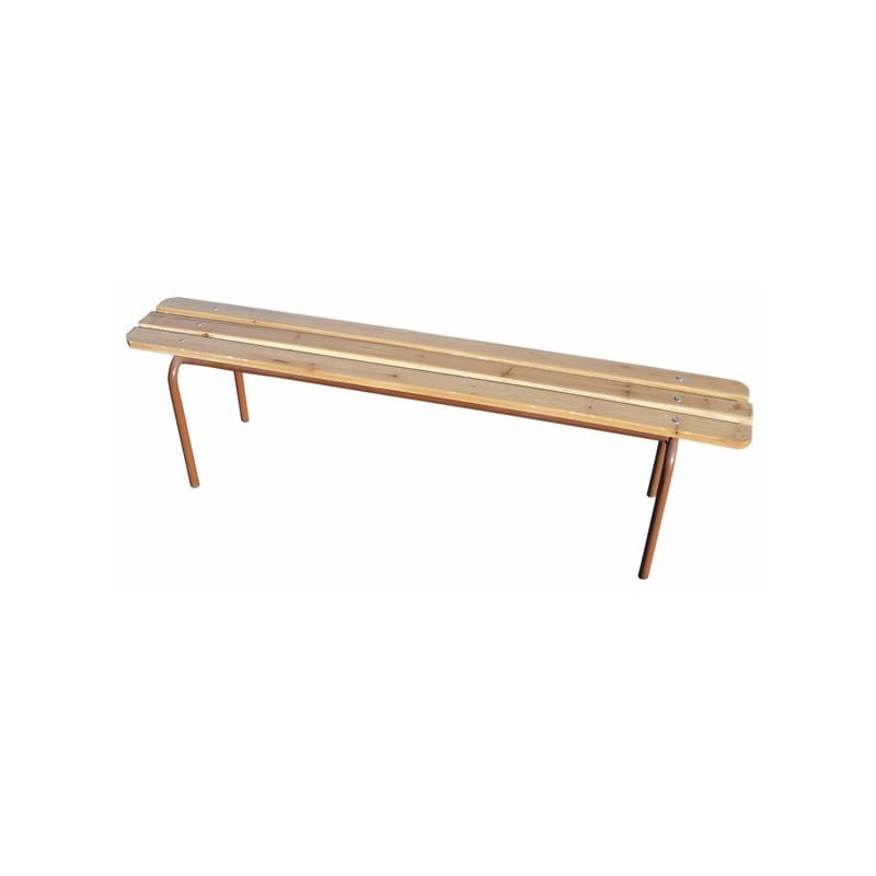 Banc empilable 3 lattes en bois 1 pièce(s) banc empilable 3 lattes en bois 1600 x 340 x 450 mm - mobika