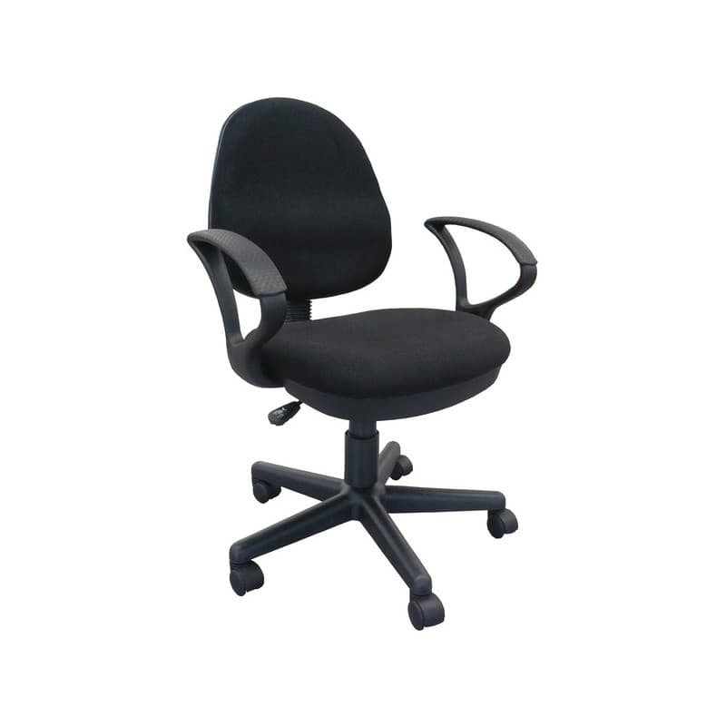 Chaise de bureau réglable à roulettes dactylo 1 pièce(s) chaise de bureau réglable à roulettes dactylo - mobika