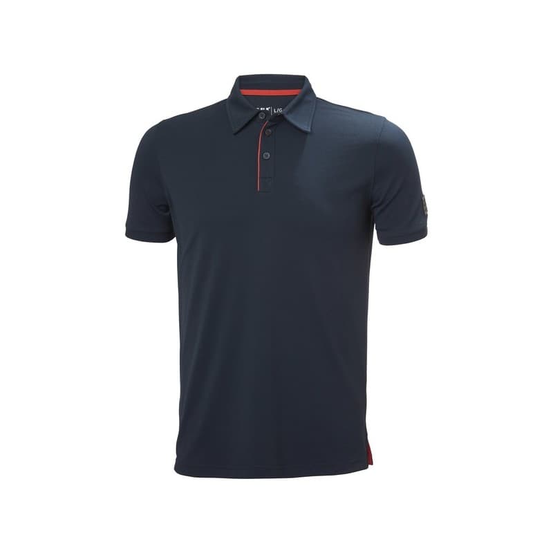 Polo kensington tech m 100 - 200 g bleu t-shirt polyamide 0 1 pièce(s) polo manches courtes kensington tech marine tm - helly hansen