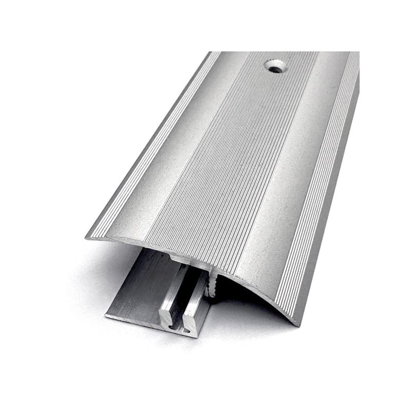 Seuil multi-niveaux aluminium tecnis 1 pièce(s) à visser aluminium intérieur anodisé naturel intense 0.93 m seuil multi-niveaux tecnis 51 x 930 mm - a