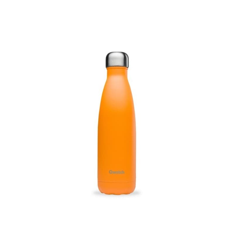 Gourde isotherme 500ml 1 pièce(s) bouteille isotherme 500ml matt orange - qwetch