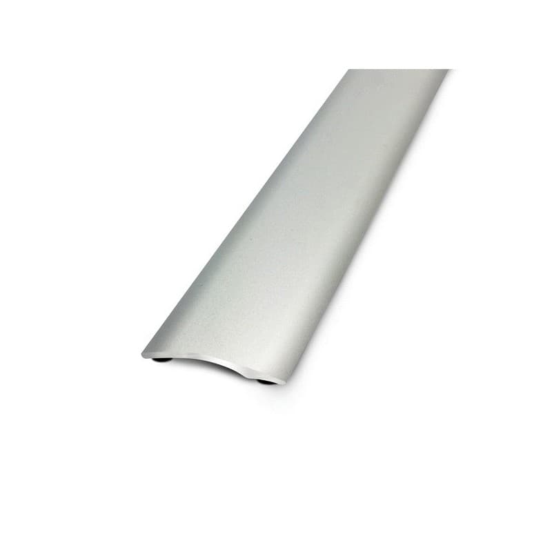 Seuil plat aluminium presto 1 pièce(s) aluminium auto-adhésif intérieur tertiaire anodisé naturel 0.93 m 27 mm seuil plat presto premium 27 x 930 mm -