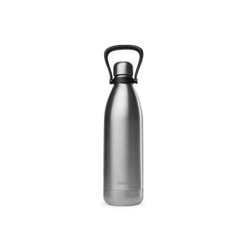 Gourde isotherme 1l 1 pièce(s) bouteille isotherme 1l inox brossé - qwetch