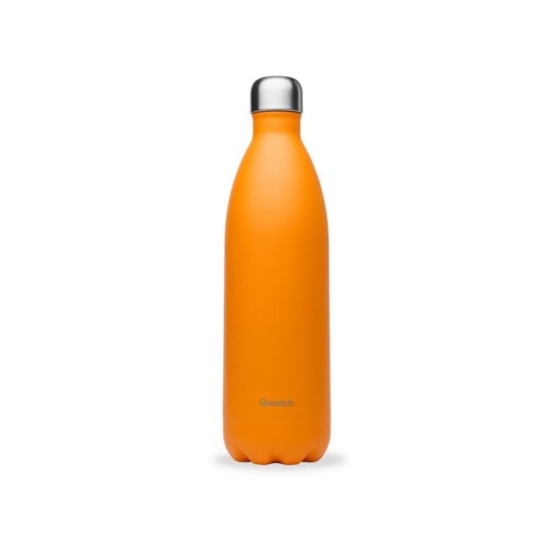 Gourde isotherme 1l 1 pièce(s) bouteille isotherme 1l matt orange - qwetch