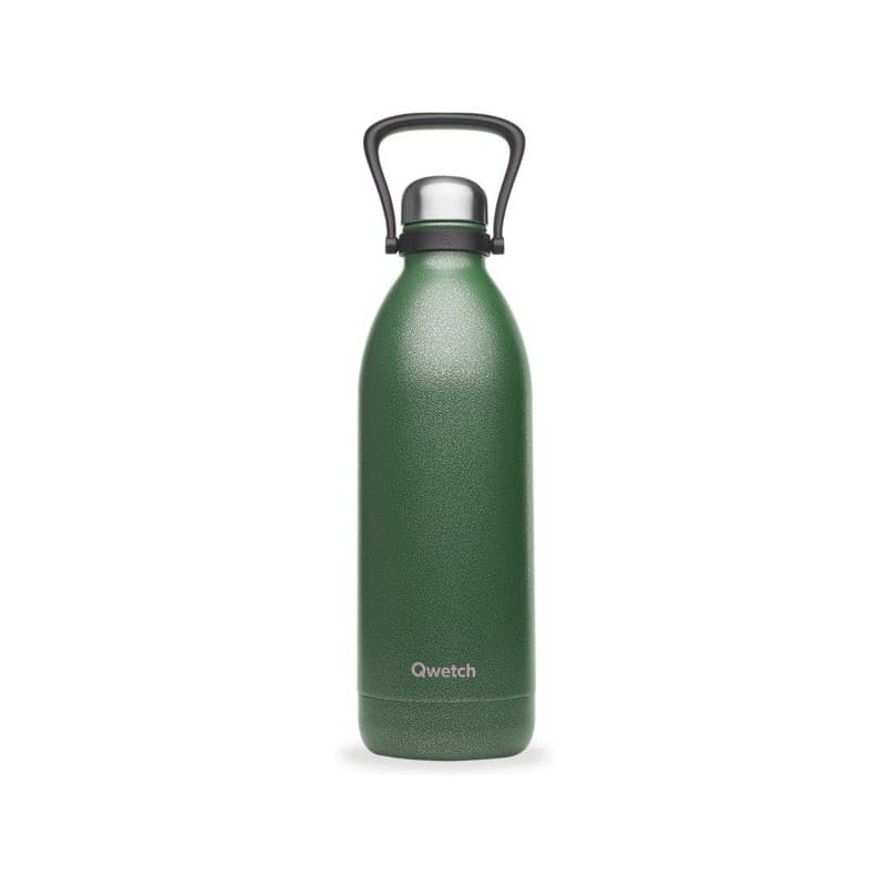 Gourde isotherme 1.5l 1 pièce(s) bouteille isotherme 1.5l roc vert armée - qwetch