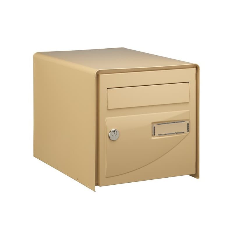 Boîtes aux lettres probat beige 1 pièce(s) boîte aux lettres probat double face beige 1001 300 mm 302 mm 410 mm double face - decayeux
