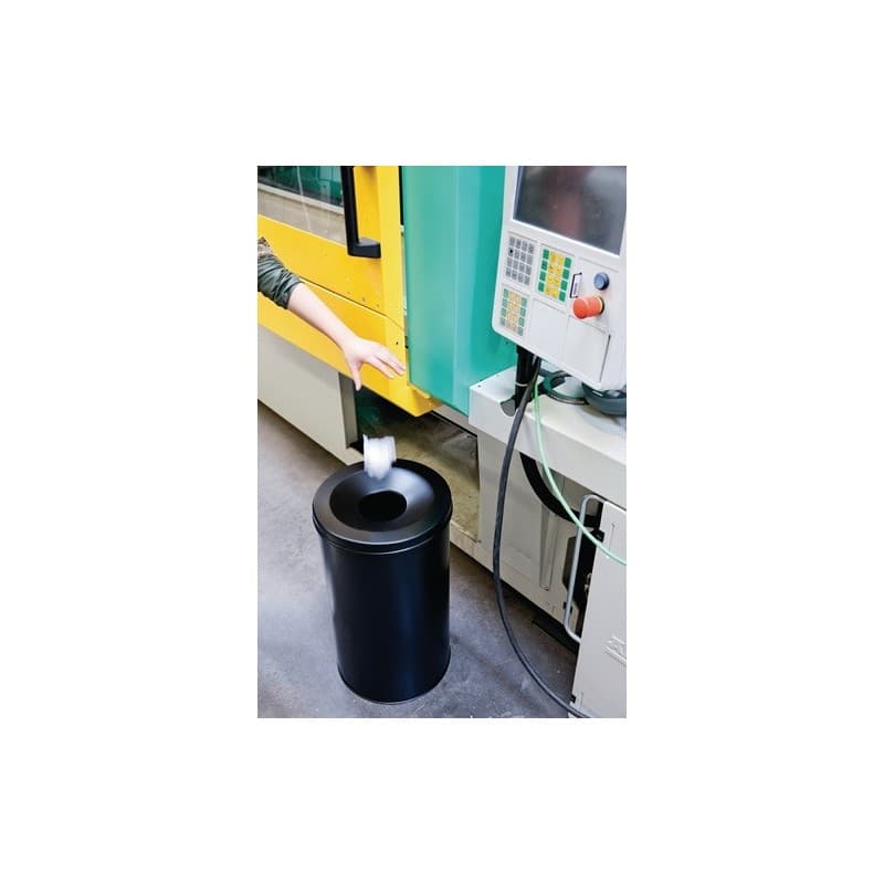 Poubelle durable 1 pièce(s) poubelle h492xd.315mm 30 l noire - durable