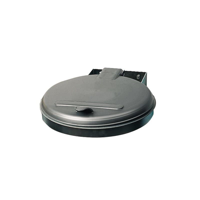 Poubelle var 1 pièce(s) poubelle l400xp510mm 120 l couvercle galva (me) - var