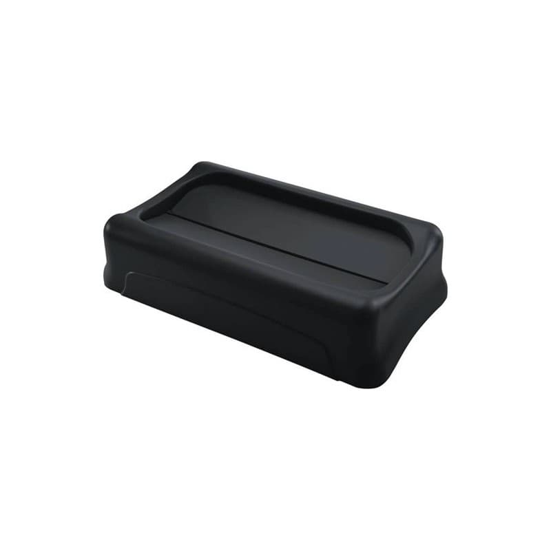 Couvercle rubbermaid 1 pièce(s) couvercle polyéthylène noir l297xp521mm - rubbermaid