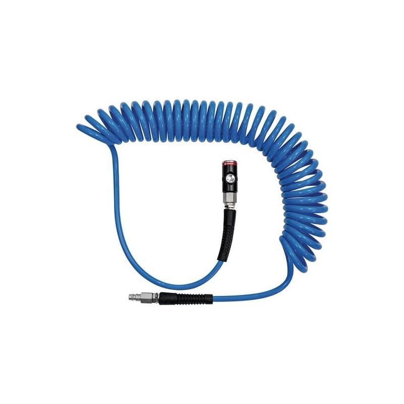 Set de tuyaux spiralés riegler 1 pièce(s) set tuyaux spiralés øint 8mm øext 12mm l10m racc sécu dn 7,4 - riegler