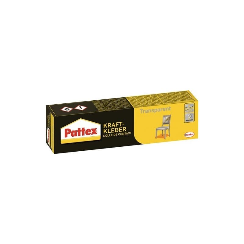 Lot colle forte transparent pattex 1 carton(s) de 12 pièce(s) colle forte transparent -40 degr c +70 degr c 50g tube - pattex