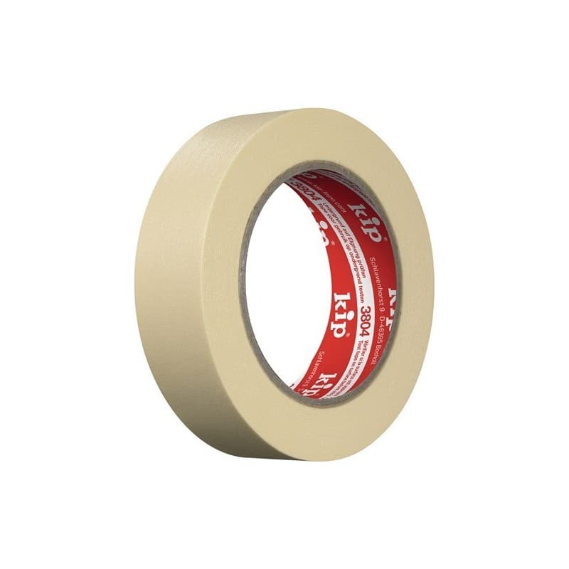 Lot crêpage fin 3804 masking-tec® kip crêpage fin 3804 masking-tec nature l50 m l30mm 1 carton(s) de 32 rouleau(x) - kip