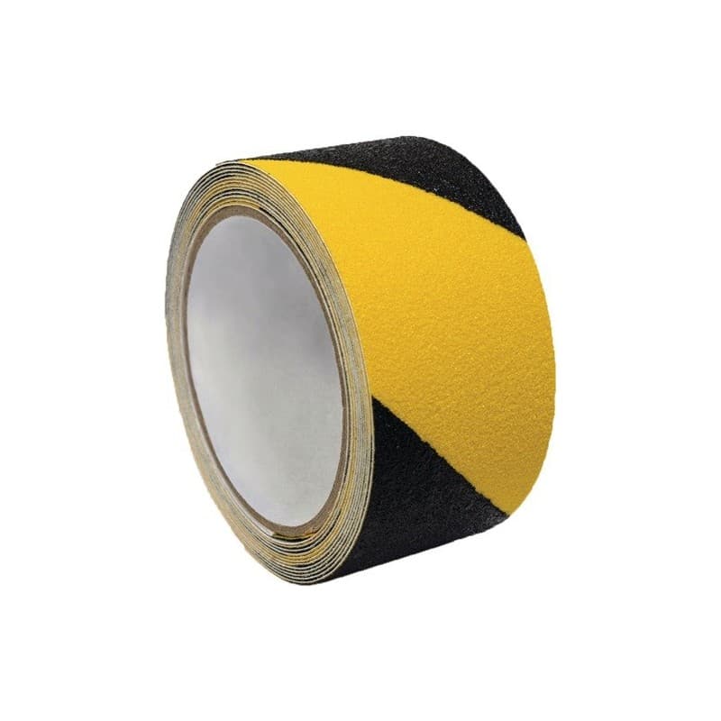 Ruban adhésif antidérapant f5750 noir/jaune 1 rouleau(x) ruban adhésif antidérapant f5750 noir/jaune - iks