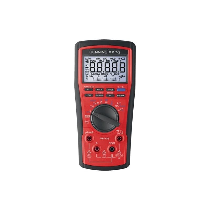Multimètre mm 7-2 1000 v 1 pièce(s) multimètre mm 7-2 1000 v - benning