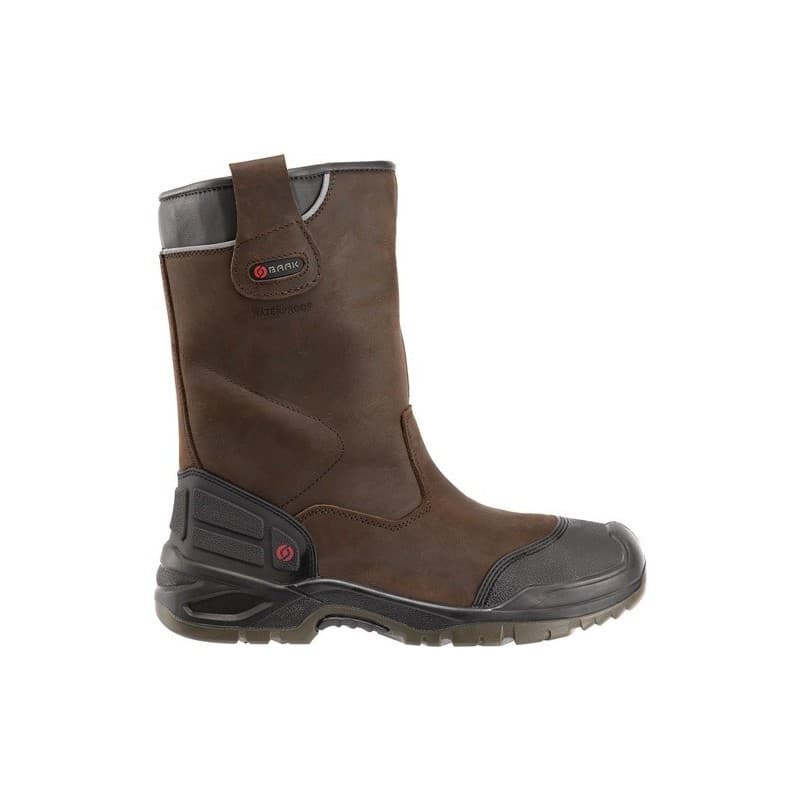 Bottes de sécurité hercules baak 1 paire(s) bottes de sécurité hercules taille 45 w. 11 marron - baak