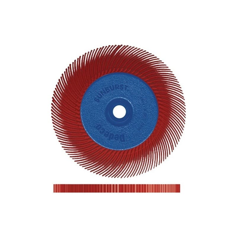 Brosse radiale sunburst tyrolit 1 pièce(s) brosse radiale sunburst d.152xl151x25,4 mm 220 - tyrolit