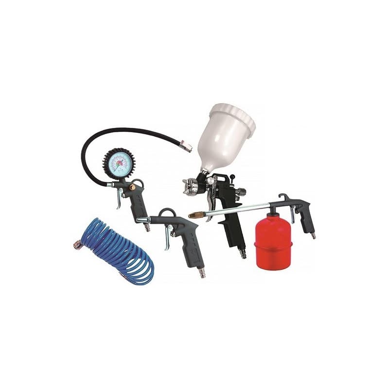 Set de pistolets à air comprimé contenu 5 pièces 1 pièce(s) set de pistolets à air comprimé contenu 5 pièces - aerotec