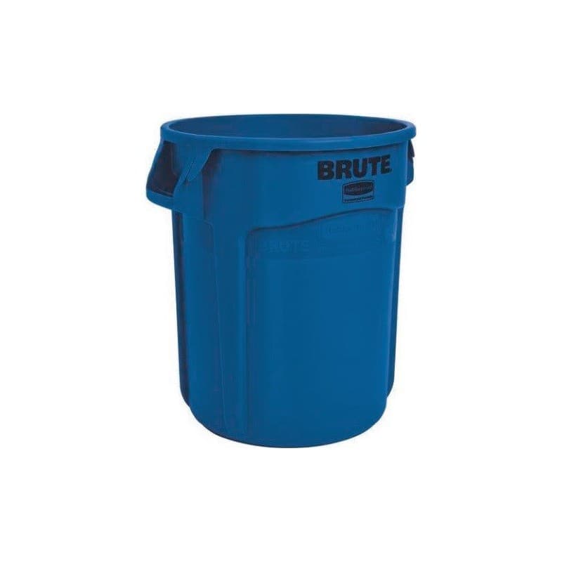Fût polyvalent rubbermaid 1 pièce(s) fût polyvalent bleu 76l pe - rubbermaid