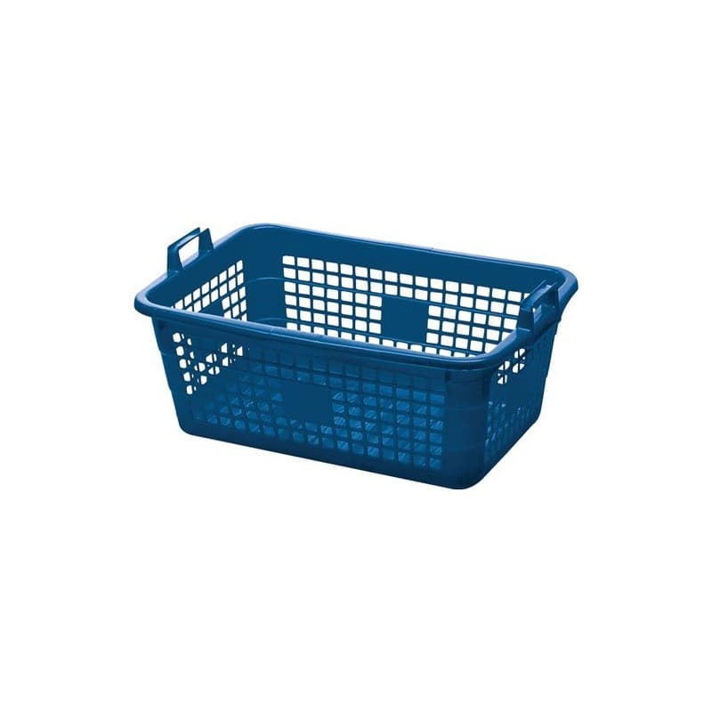 Panier lockweiler 1 pièce(s) panier l800xl535xh300mm 85 l polyéthylène bleu - lockweiler