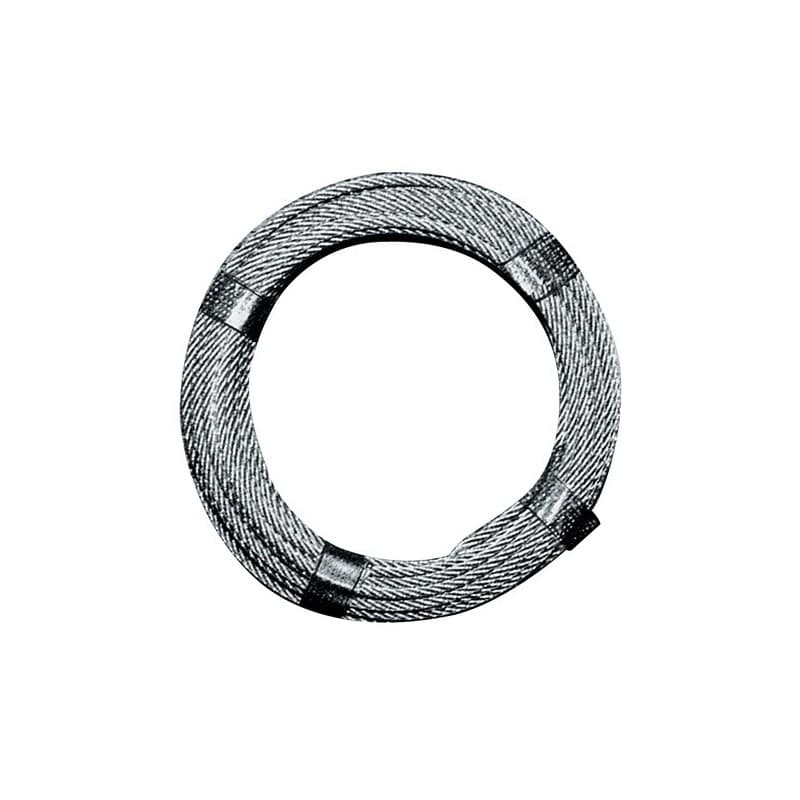 Câble en acier 1 pièce(s) câble en acier d. 6,0 mm longueur 80 m 6 x 12 + 1 fe - nw