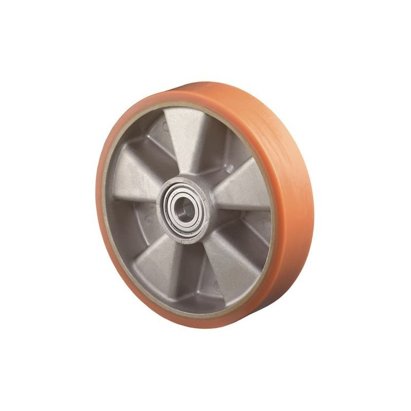 Roue de rechange bs rollen 1 pièce(s) roue de rechange d. de la roue 250 mm cap. charge 1000 kg - bs rollen