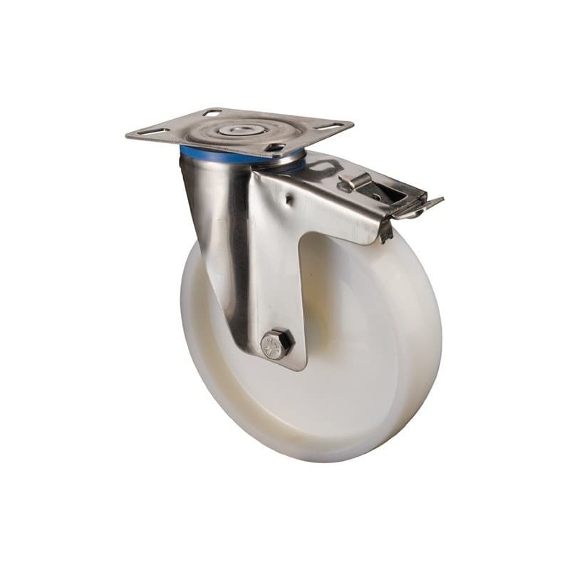 Rouleau de renvoi bs rollen 1 pièce(s) rouleau de renvoi d. de la roue 100 mm cap. charge 130 kg - bs rollen