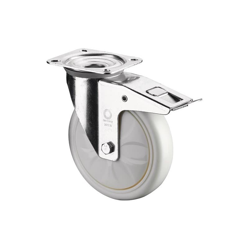 Rouleau de renvoi bs rollen 1 pièce(s) rouleau de renvoi d. de la roue 150 mm cap. charge 600 kg - bs rollen