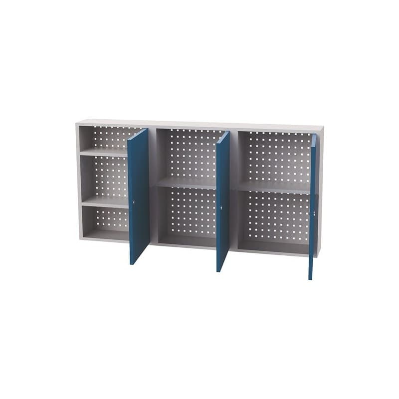 Armoire à suspendre bedrunka+hirth 1 pièce(s) armoire à suspendre h750xl1500xp200 mm portes en tôle pleine - bedrunka+hirth