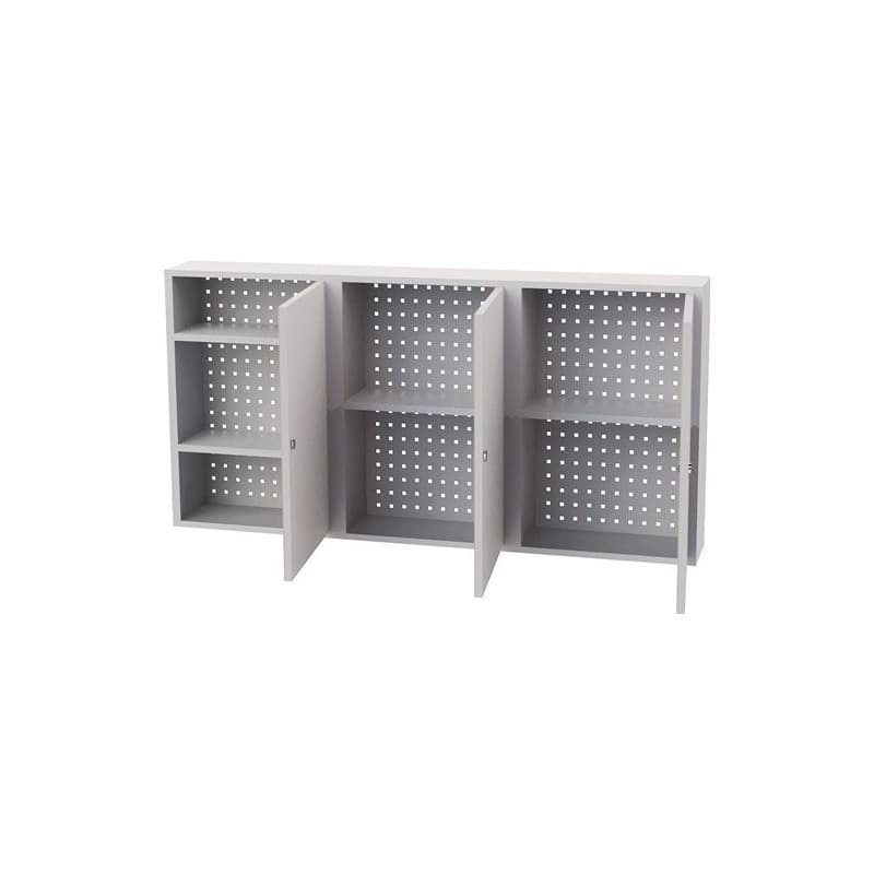 Armoire à suspendre bedrunka+hirth 1 pièce(s) armoire à suspendre h750xl1500xp200 mm portes en tôle pleine - bedrunka+hirth