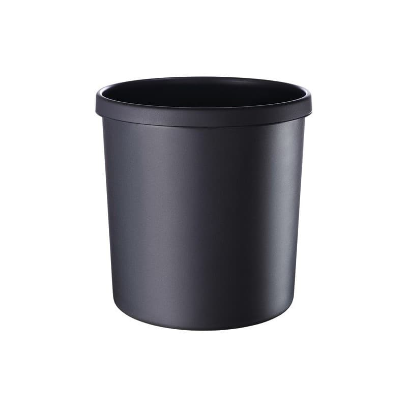 Corbeille à papier 18 l h310xd.295 mm avec bord à poignée 1 carton(s) de 5 pièce(s) corbeille à papier 18 l h310xd.295 mm avec bord à poignée - helit