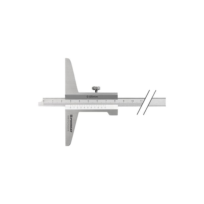 Jauge de profondeur din 862 200 mm 1 pièce(s) jauge de profondeur din 862 200 mm - promat