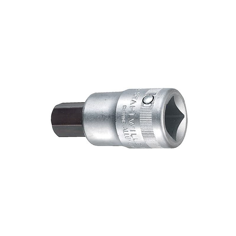 Jeu de clés à douille 59 stahlwille 1 pièce(s) jeu clés douille 59 3/4" 6 pans creux ouv clé 17mm l80mm - stahlwille