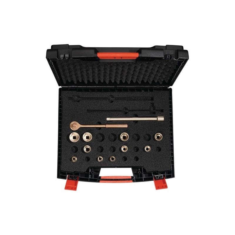 Jeu de clés à douille endres tools 1 pièce(s) jeu de clés à douille 12 pièces - endres tools