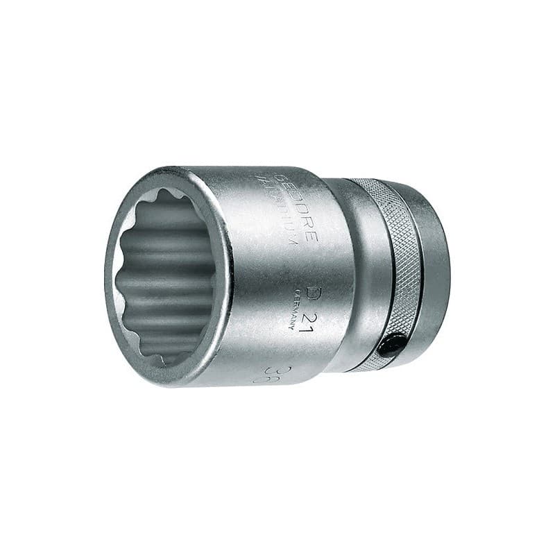 Jeu de clés à douille d 21 gedore 1 pièce(s) jeu clés douille d 21 1" 12 pans ouv clé 50mm l75mm - gedore