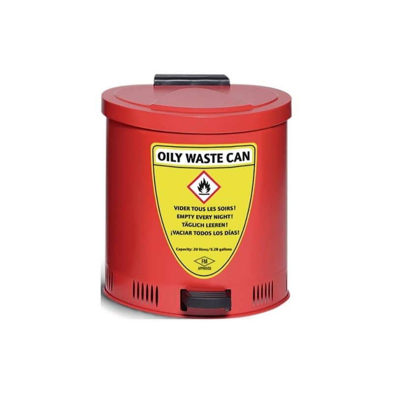 Réservoir-collecteur de sécurité asecos 1 pièce(s) réservoir-collecteur de sécurité 20 l tôle d'acier - asecos