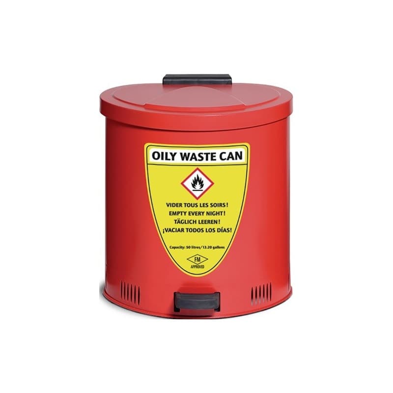 Réservoir-collecteur de sécurité asecos 1 pièce(s) réservoir-collecteur de sécurité 50 l tôle d'acier - asecos