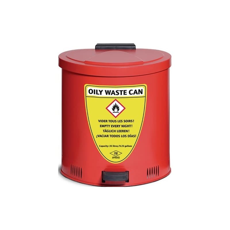 Réservoir-collecteur de sécurité asecos 1 pièce(s) réservoir-collecteur de sécurité 35 l tôle d'acier - asecos