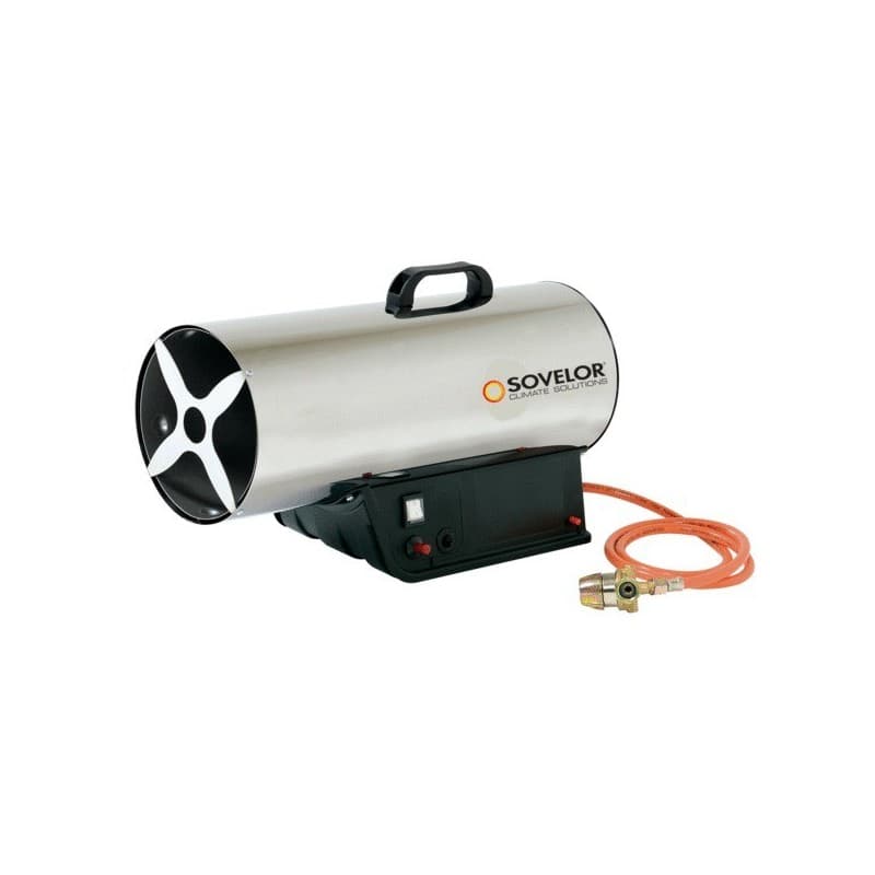 Chauffage air pulsé portable au gaz chauffage air pulsé portable au gaz 33 kw propane 33 kw 7.5 kg 1 pièce(s) air pulsé 230 - dantherm-sovelor