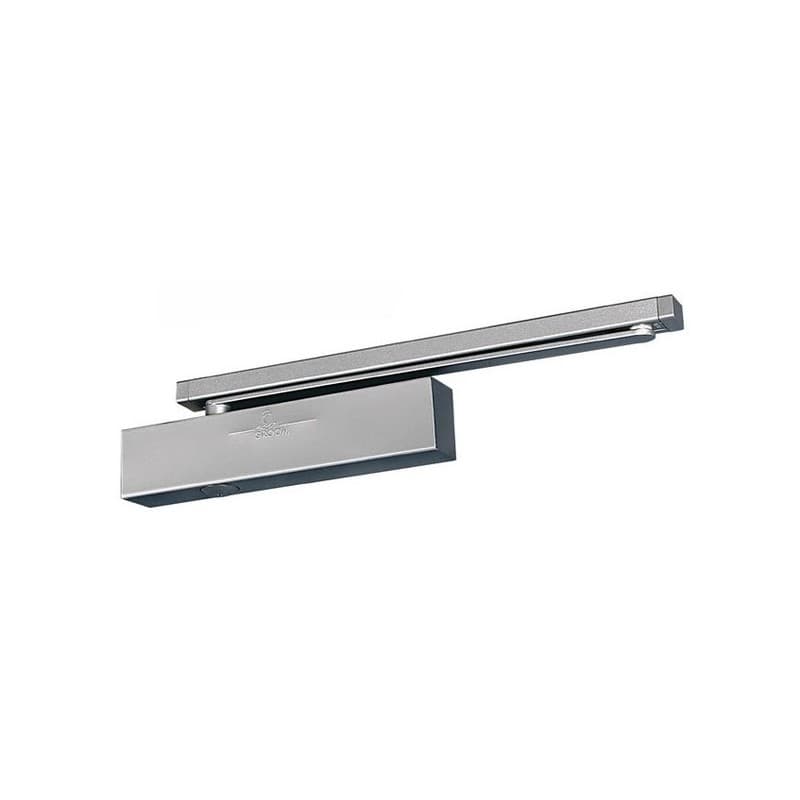 Ferme-portes à bras à coulisses gr500 argent 3-5 1 pièce(s) ferme-porte à bras à coulisse gr500 - argent 100 kg 1250 mm ferme-porte complet coulisse -