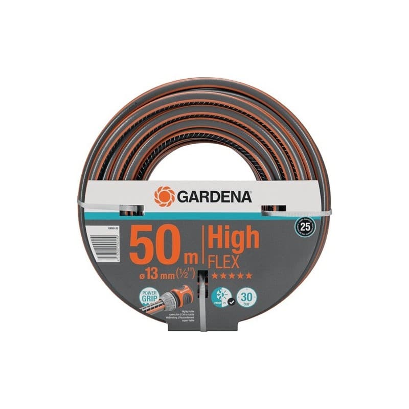 Tuyau flexible highflex longueur 50 m 1 carton(s) de 50 mètre(s) linéaire tuyau flexible highflex longueur 50 m - gardena
