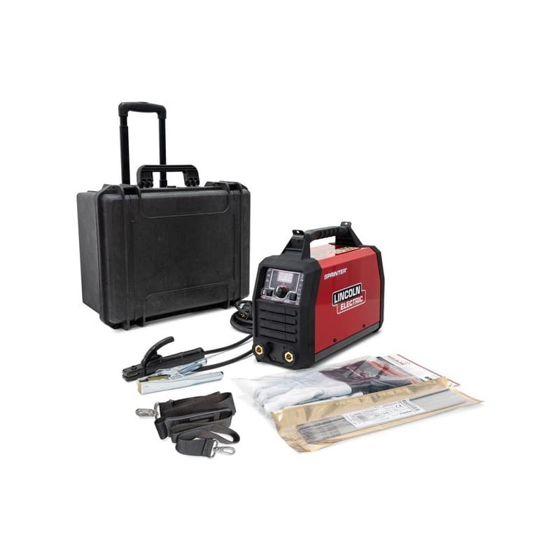 Pack poste à souder sprinter 180s monophasé 230v mma 8.4 kg 1 pack(s) 180a à 35% 20-180a pack poste à souder sprinter 180s - saf fro the lincoln elect