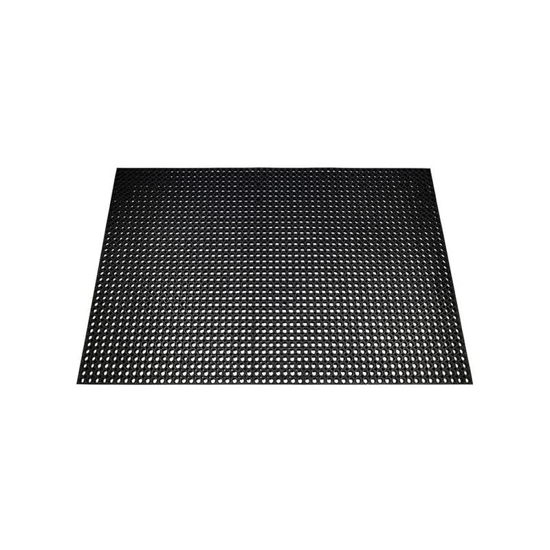 Caillebotis caoutchouc résistant pmr - 1500 x 1000 x 22 mm noir 1 pièce(s) caoutchouc non 22 mm 150 cm 100 cm caillebotis caoutchouc résistant pmr - 1