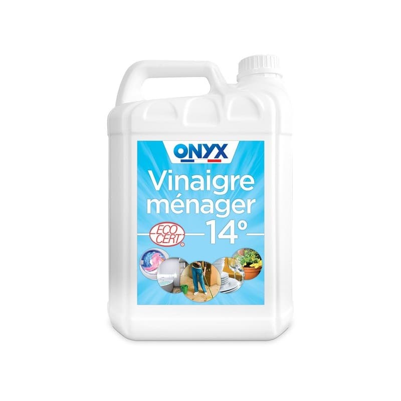 Vinaigre ménager 14° surpuissant 1 bidon(s) de 5 litre(s) 5 litre(s) vinaigre blanc vinaigre ménager 14° bidon - onyx