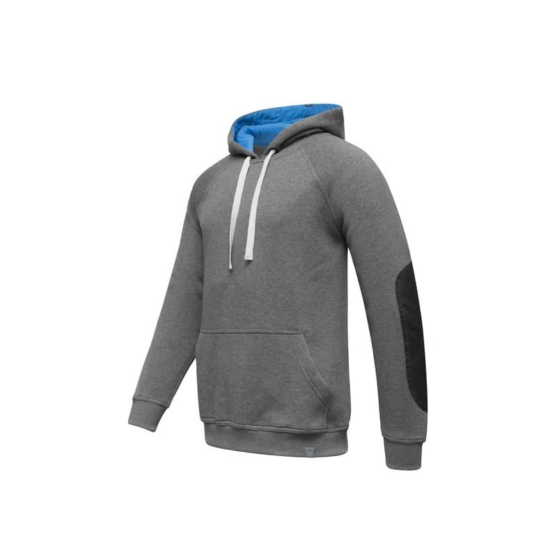 Sweat à capuche luigi 300 - 400 g entre 1 et 3 coton / polyester sweat 1 pièce(s) bleu , gris sweat à capuche luigi gris/bleu t2xl - concept - tricots