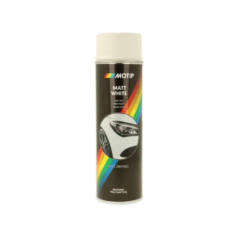 Peinture universelle supports neufs ou sains courante 2 heure(s) 2 m²/l 2 solvantée intérieur/extérieur 1 aérosol(s) de 500 millilitre(s) ral 9010  bl